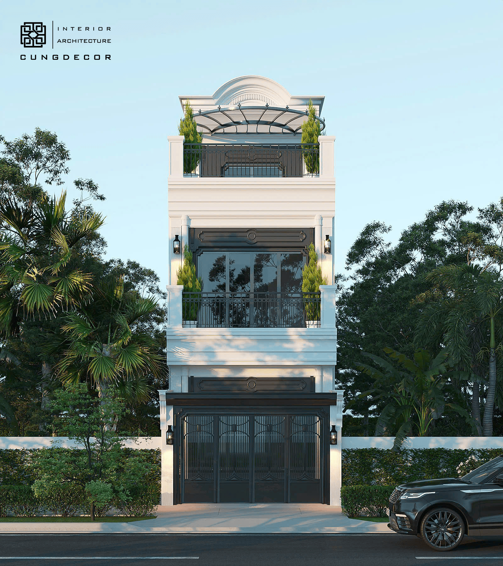 Nhà phố tân cổ điển